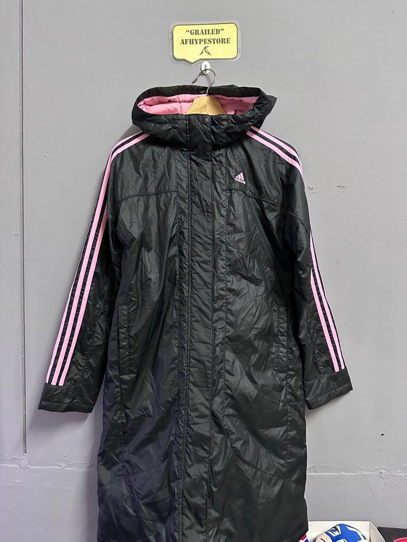 Adidas Women Climaproof Winter Windbreaker Hooded Women s Fashion Coats Jackets and Outerwear on Carousell