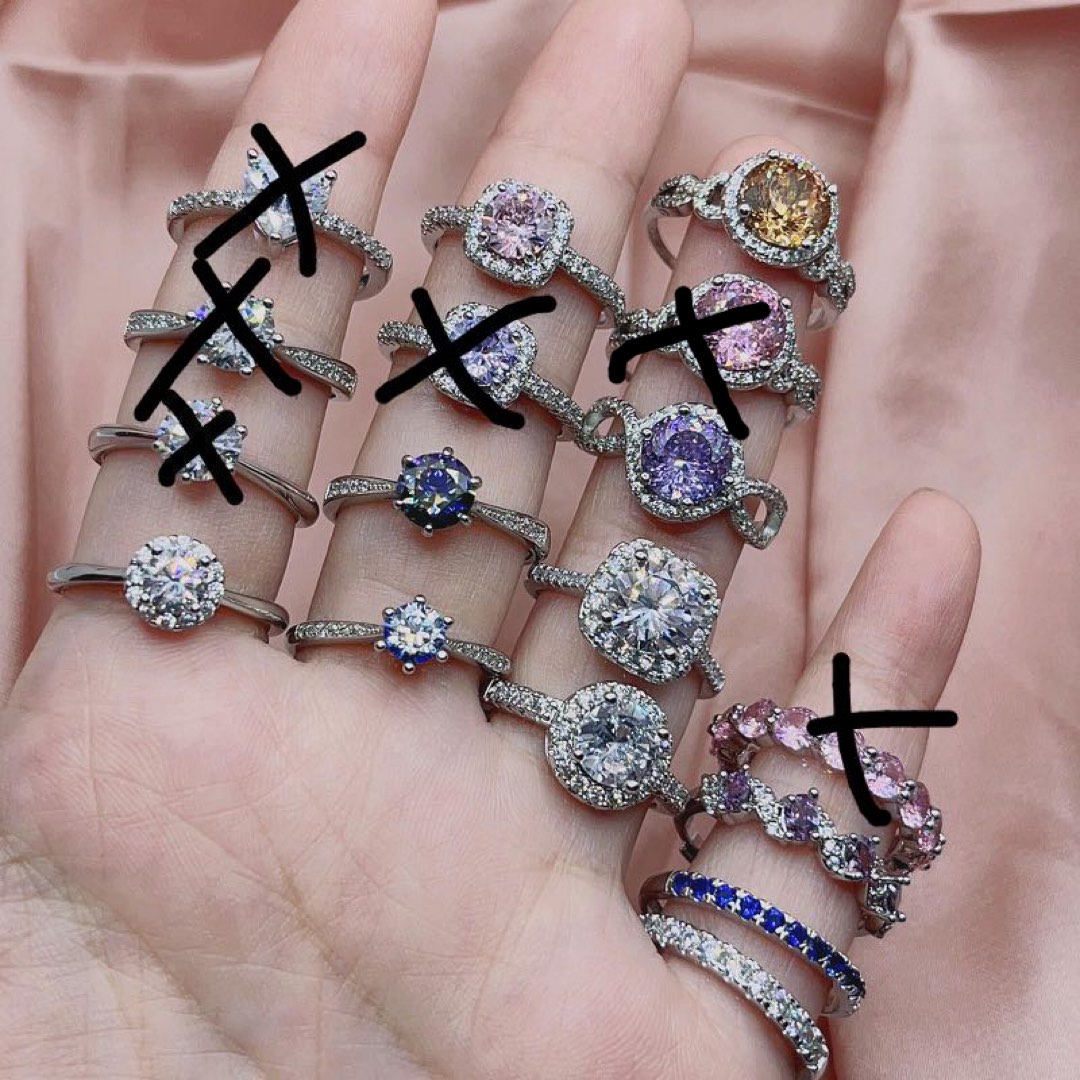 Moissanite jewelry