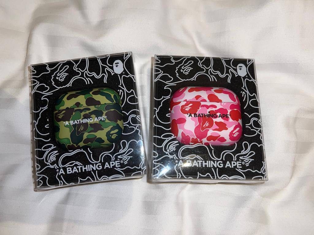 AirPod gen 3 A bathing ape case, Audio, Earphones on Carousell