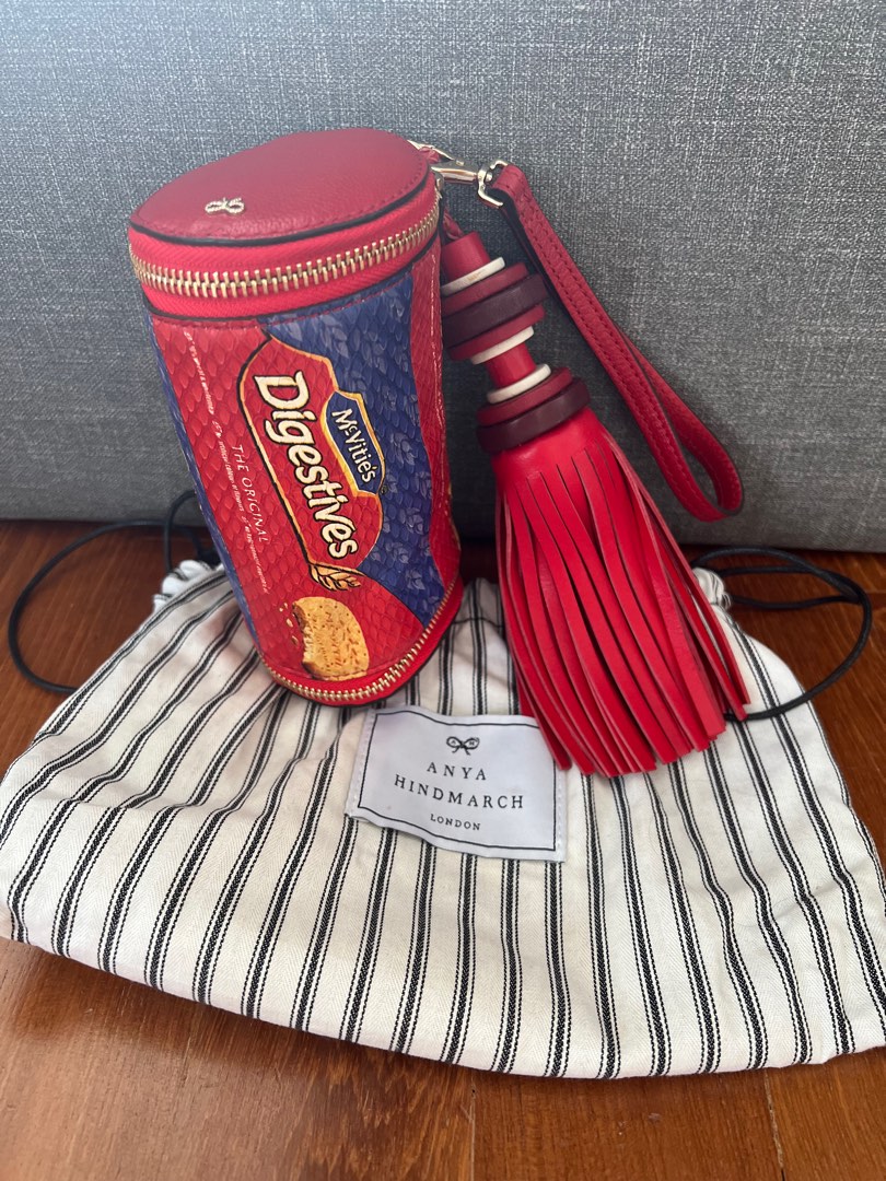 Anya Hindmarch python clutch bag Luxury Bags Wallets on Carousell