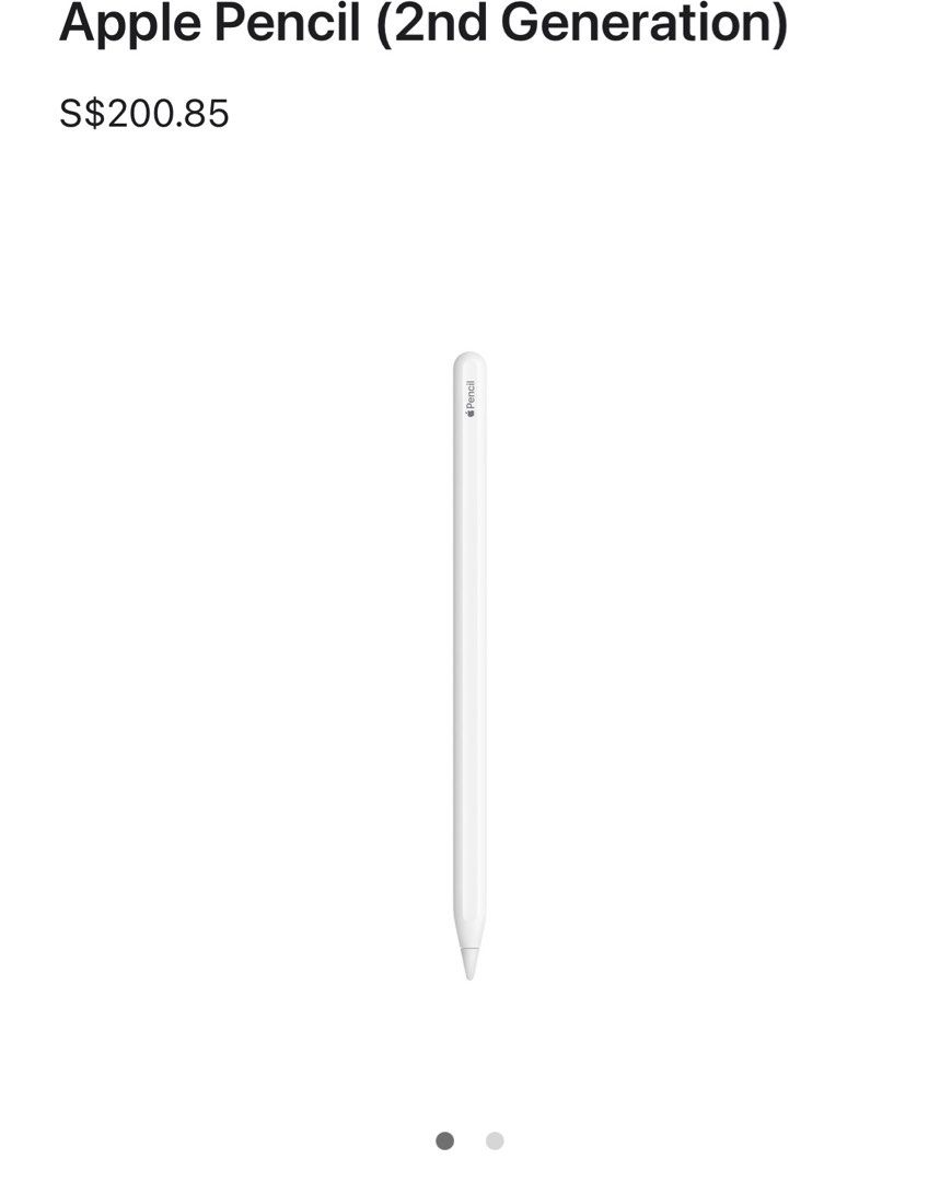 Apple Pencil (Gen 2), Mobile Phones & Gadgets, Other Gadgets on Carousell