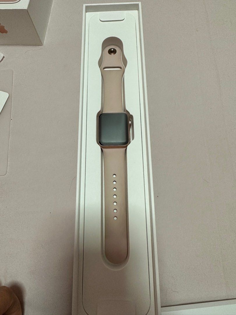 Apple watch series 3 gps 38mm pink sand sales