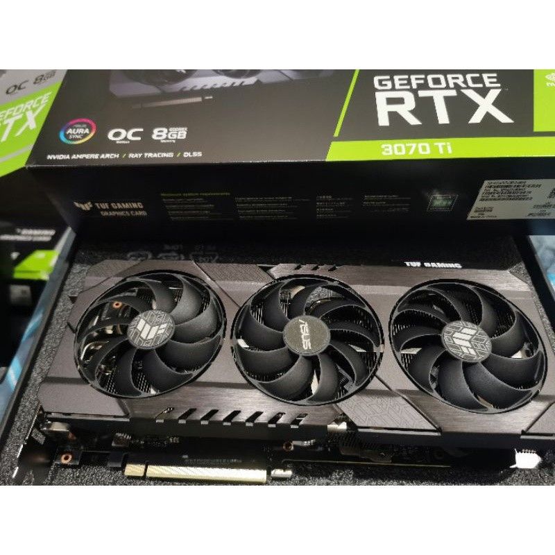 Asus Tuf Nvidia RTX 3070 Ti with warranty till 2026, Computers & Tech