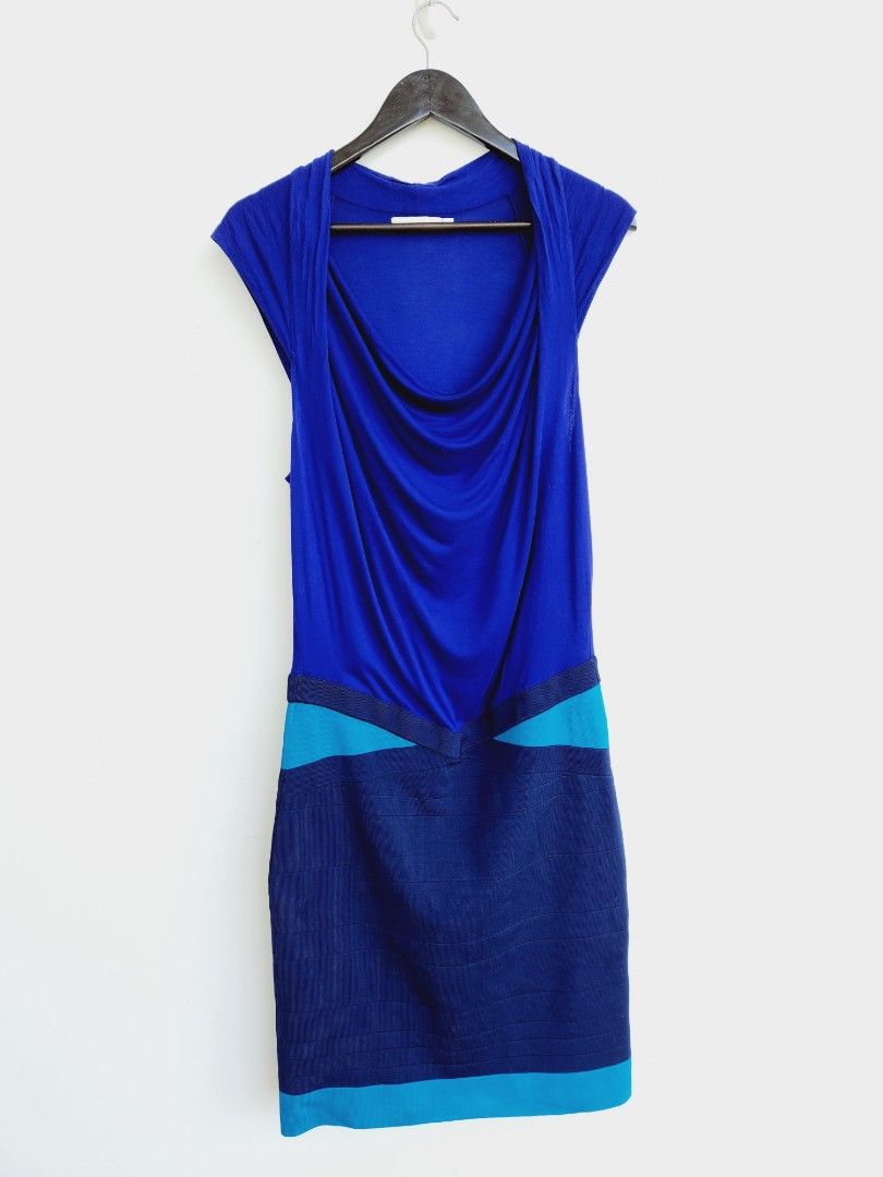Karen millen electric blue sales dress