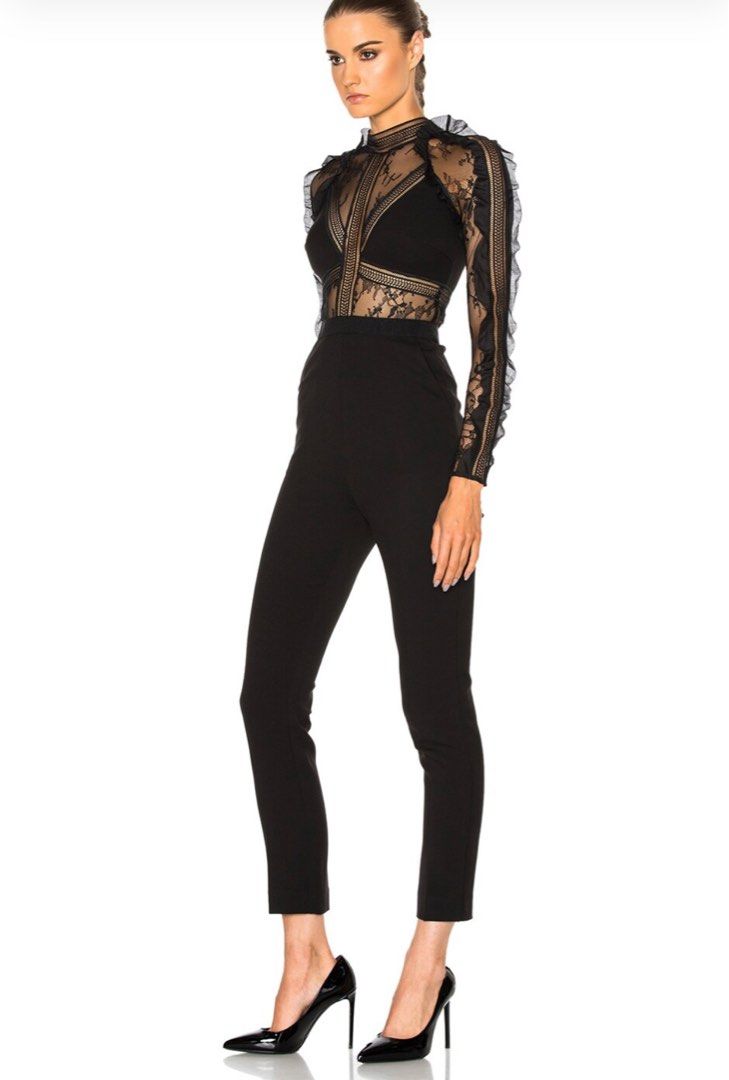 Self portrait sales hall jumpsuit