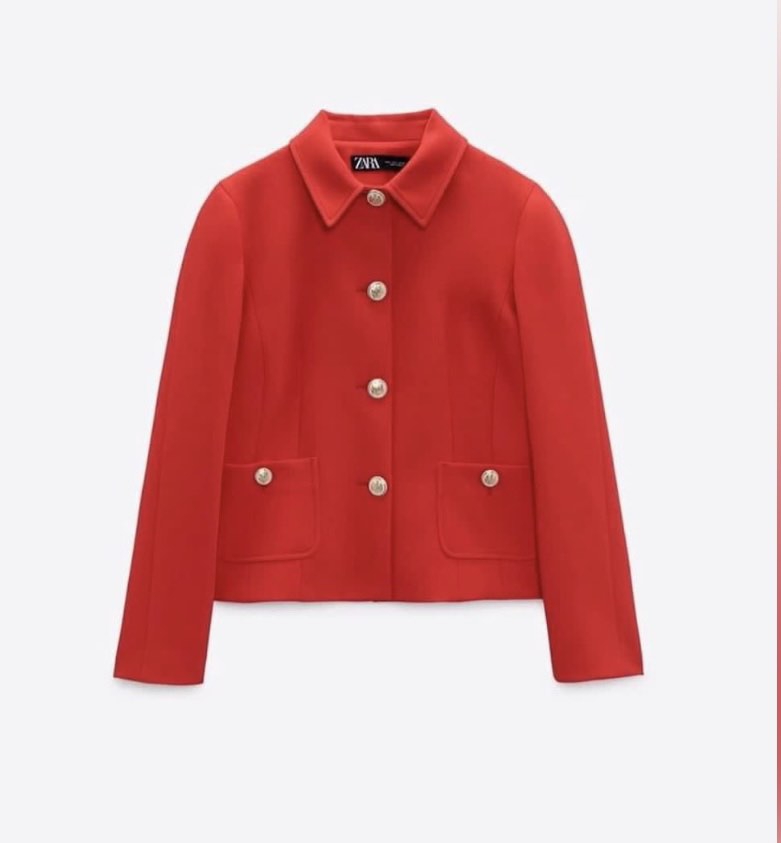 Authentic Zara Red Blazer, Women's Fashion, Coats, Jackets and
