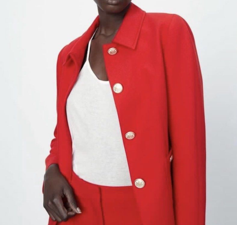 Authentic Zara Red Blazer, Women's Fashion, Coats, Jackets and