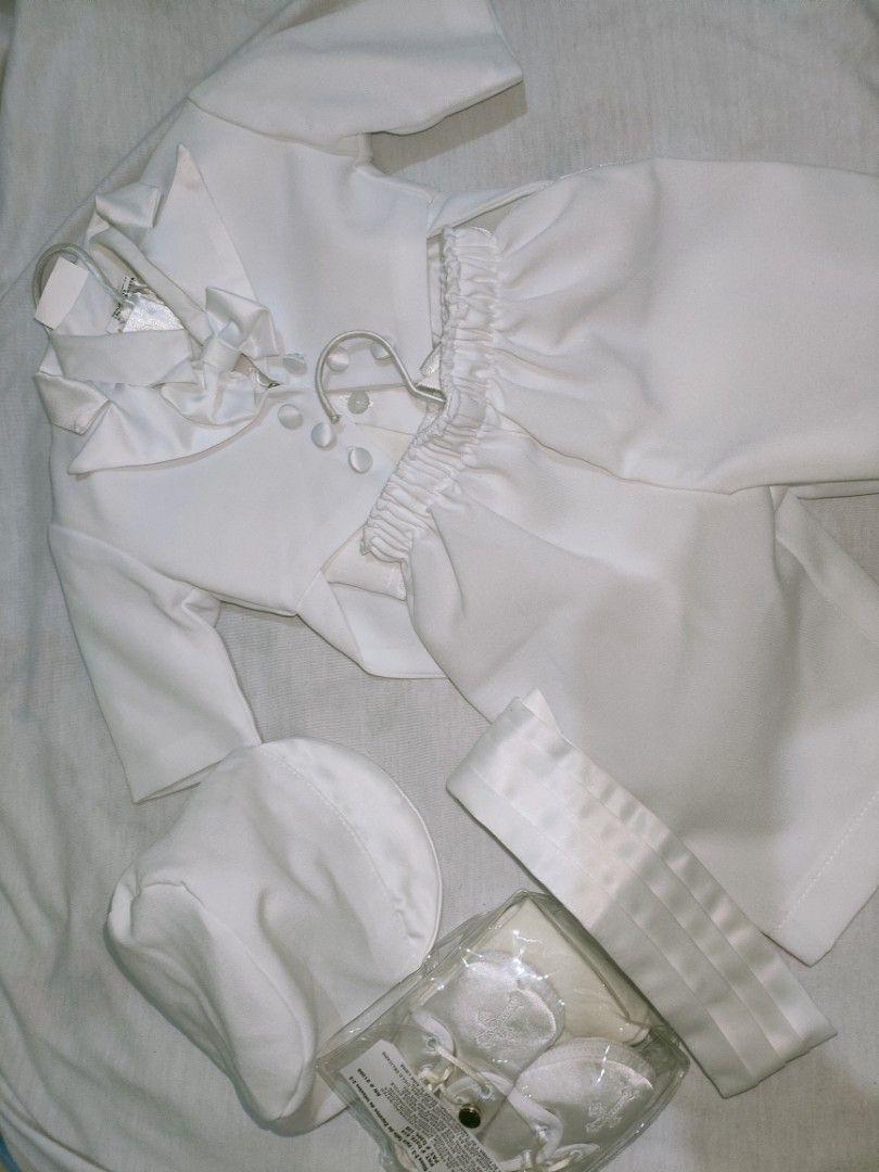 Baby Boys Baptism & Christening Outfit w/ Pants (8250) main image 0