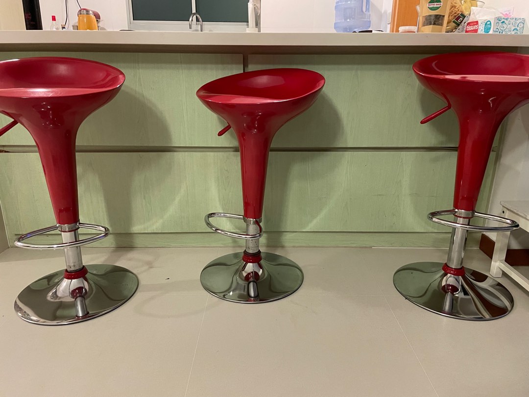 Bar stools, Furniture & Home Living, Furniture, Chairs on Carousell