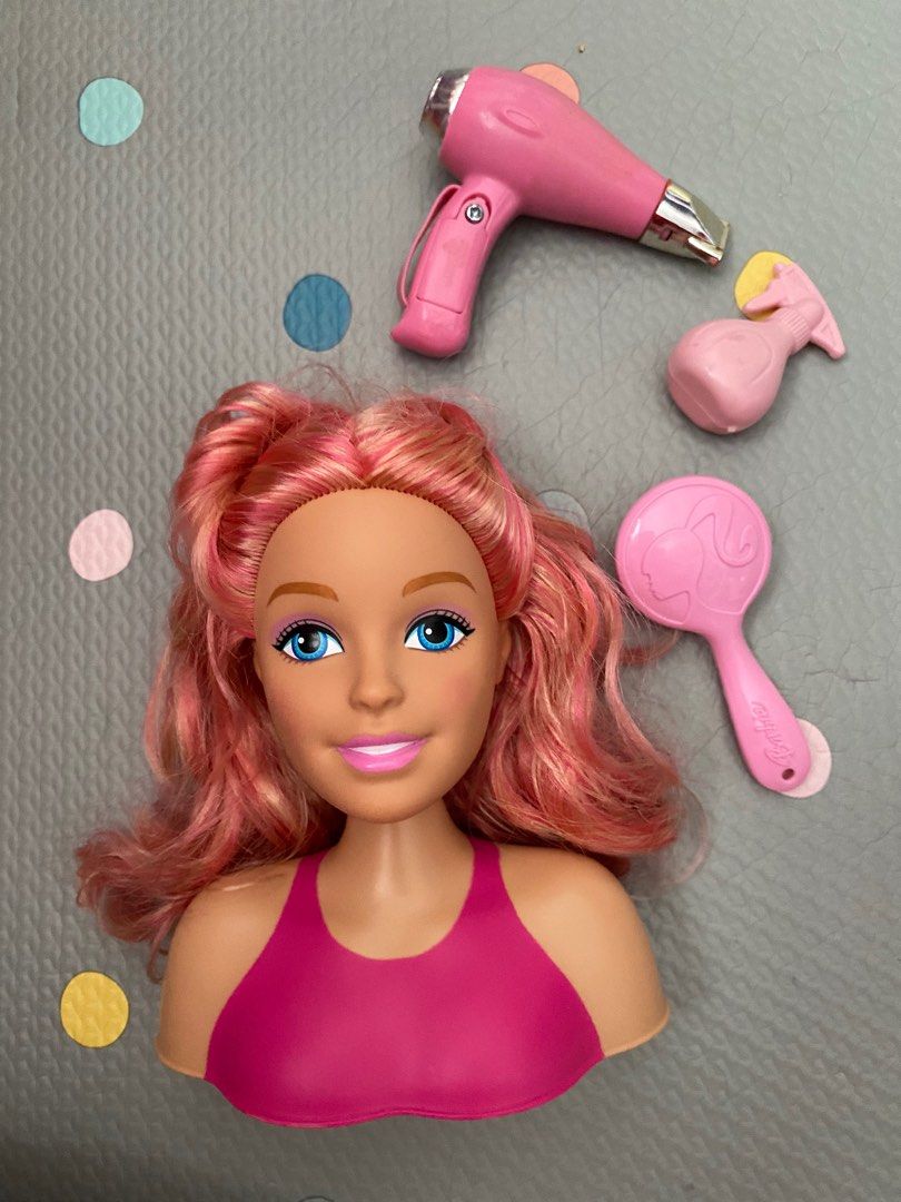 Barbie Styling Head Set, Hobbies & Toys, Toys & Games on Carousell