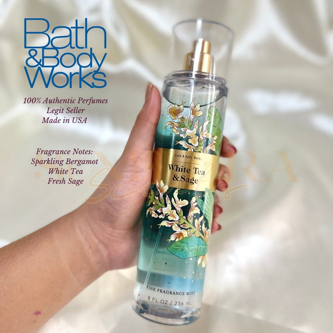 White tea and sage perfume shop