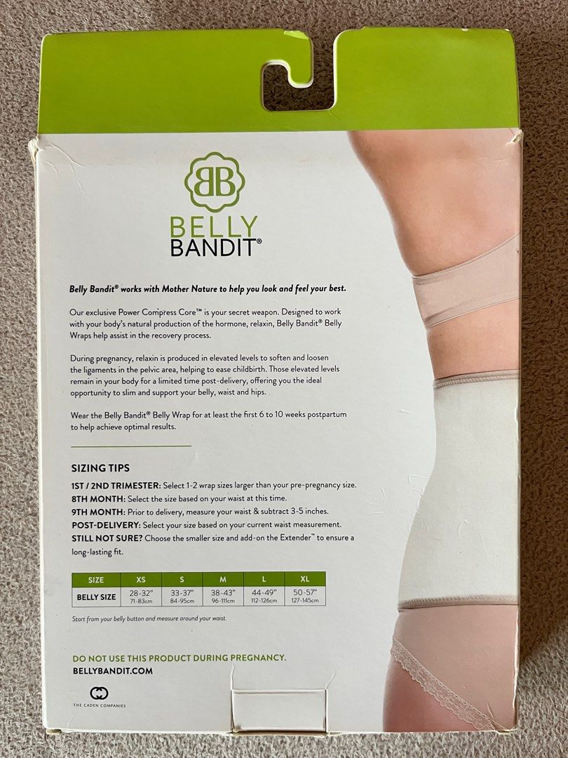 Belly Bandit bamboo belly binder, size M, Babies & Kids, Maternity Care