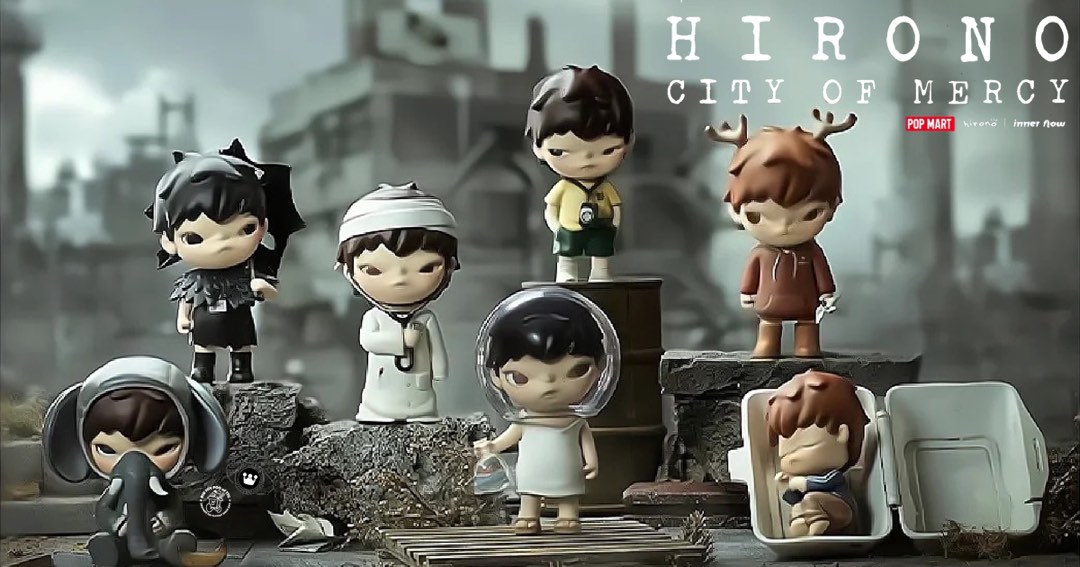 POPMART HIRONO CITY OF MERCY シークレット付き Belonging“ City Of Mercy secret / whole box - HIRONO ' POPMART POP