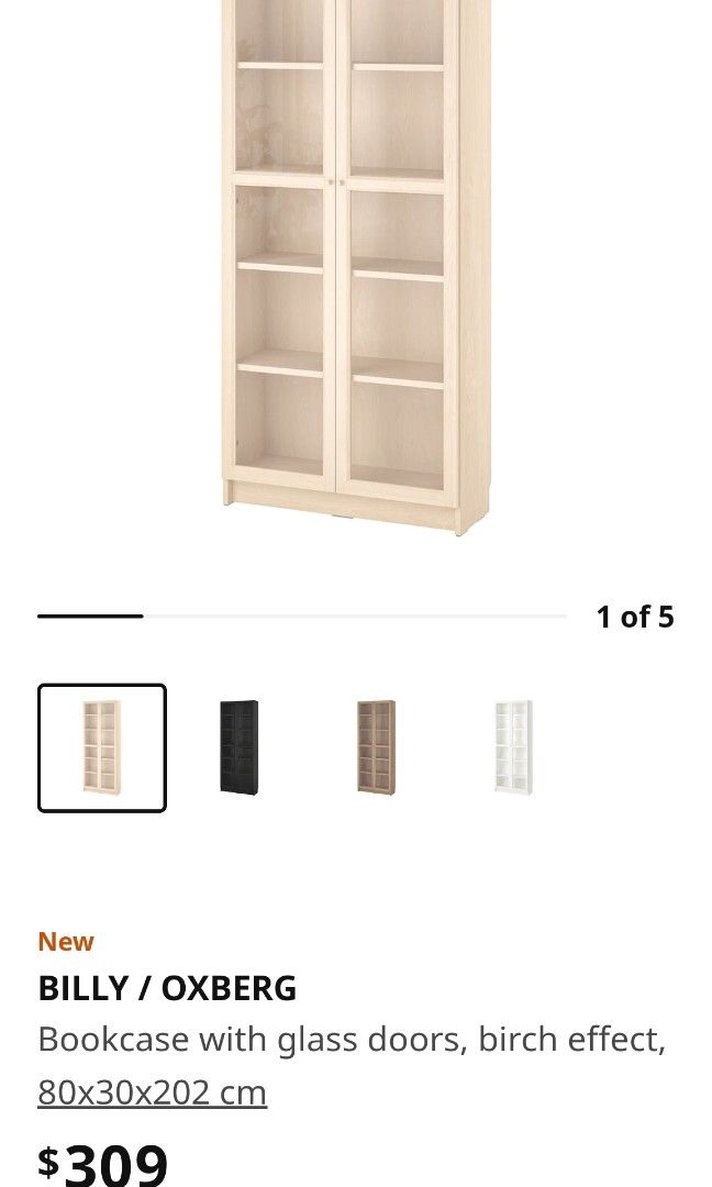 Billy display Furniture & Home Living, Furniture, Shelves