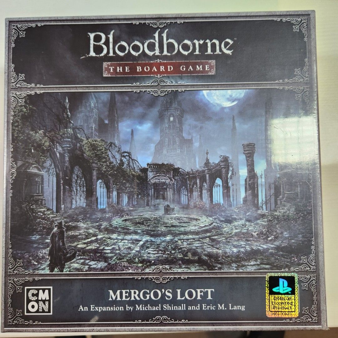Bloodborne Board Game expansions Mergos loft and Blood Moon, Hobbies