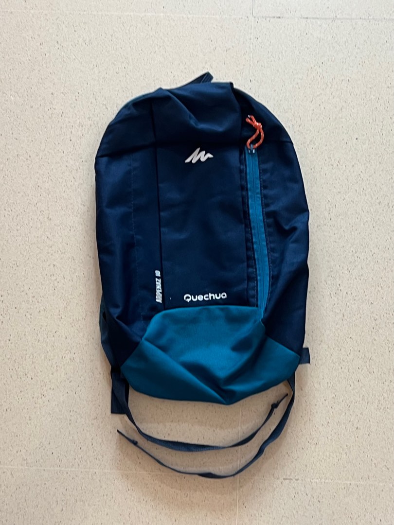 Blue Quechua bag, Men's Fashion, Bags, Backpacks on Carousell