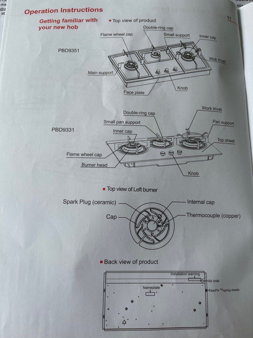 Bosch Gas Hob3 Burner and Bosch Super Slimline Hood, TV & Home