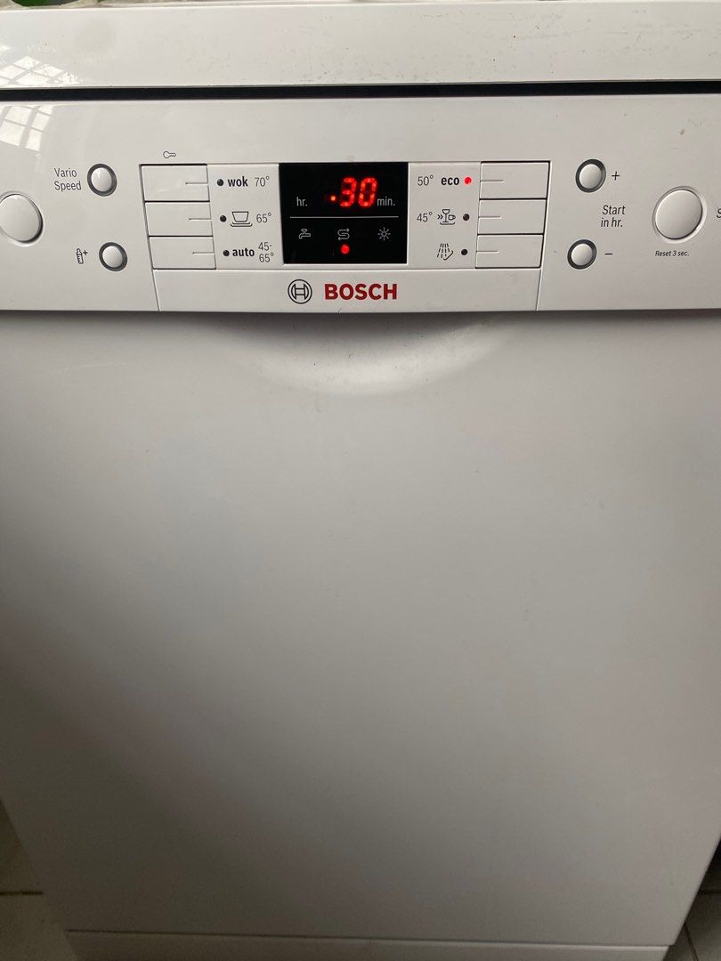 Bosch Series 6 Free standing dishwasher 60 cm White