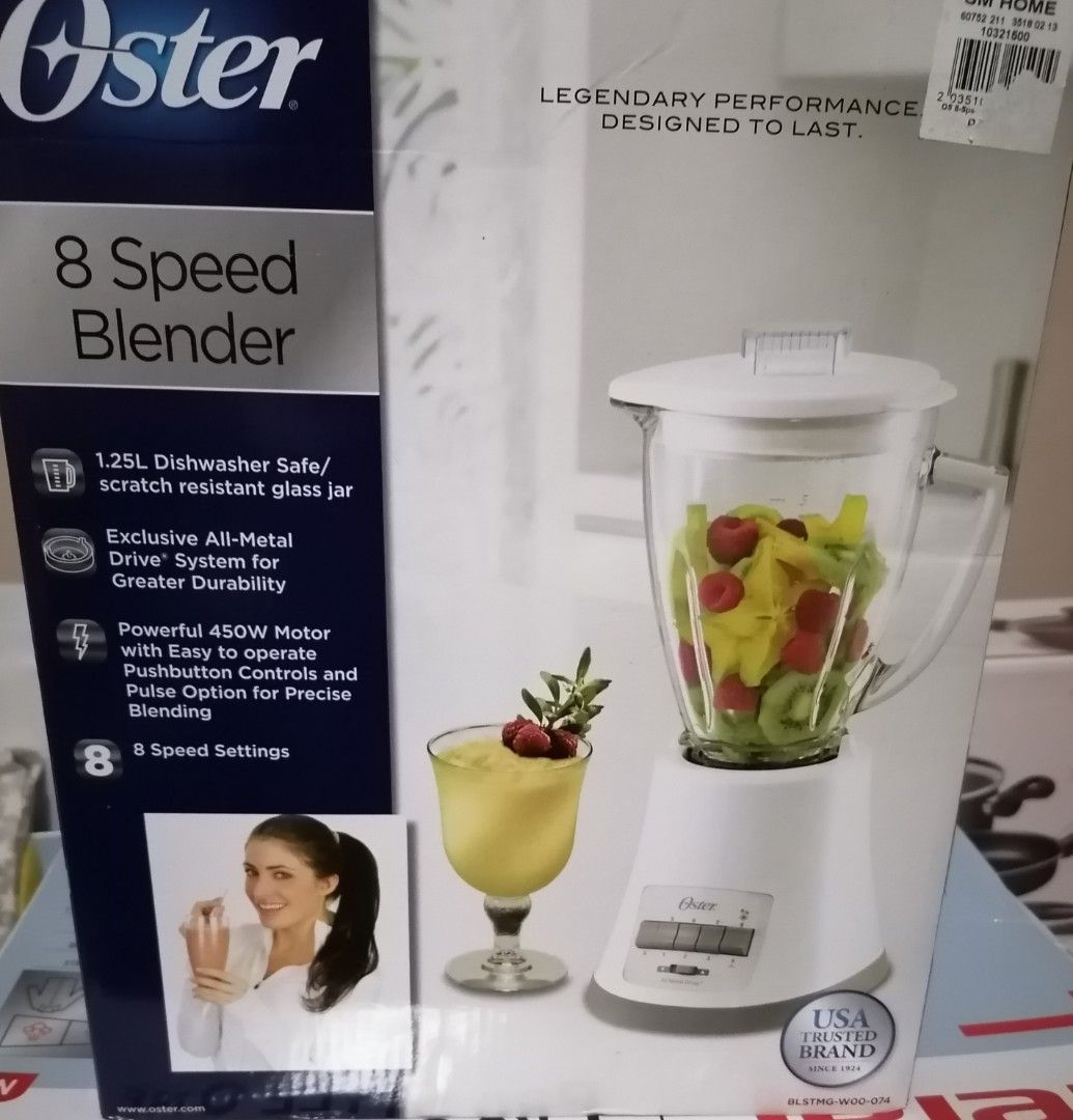 Brand New Oster 8speed Blender, Furniture & Home Living, Kitchenware