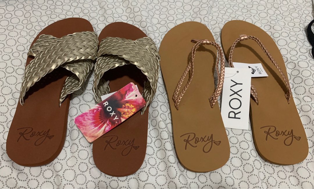Brand New Roxy Flipflops, Women's Fashion, Footwear, Flipflops and Slides  on Carousell