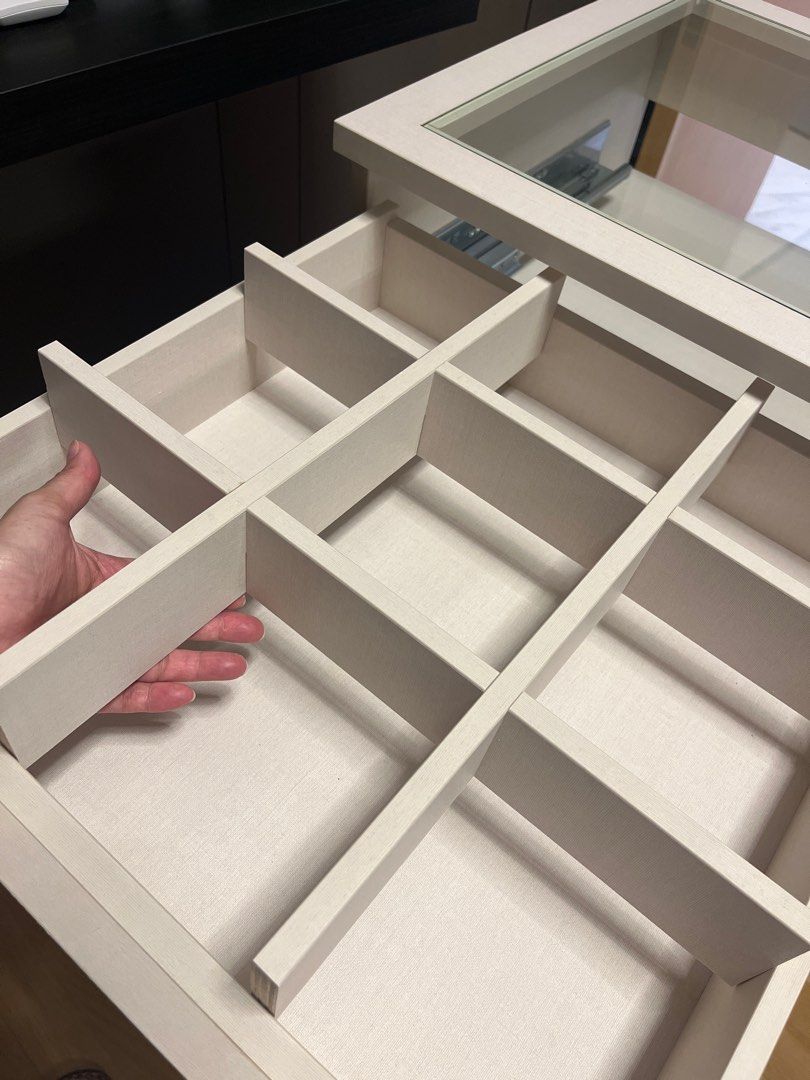 Brand new with glass top drawer, Furniture & Home Living, Furniture