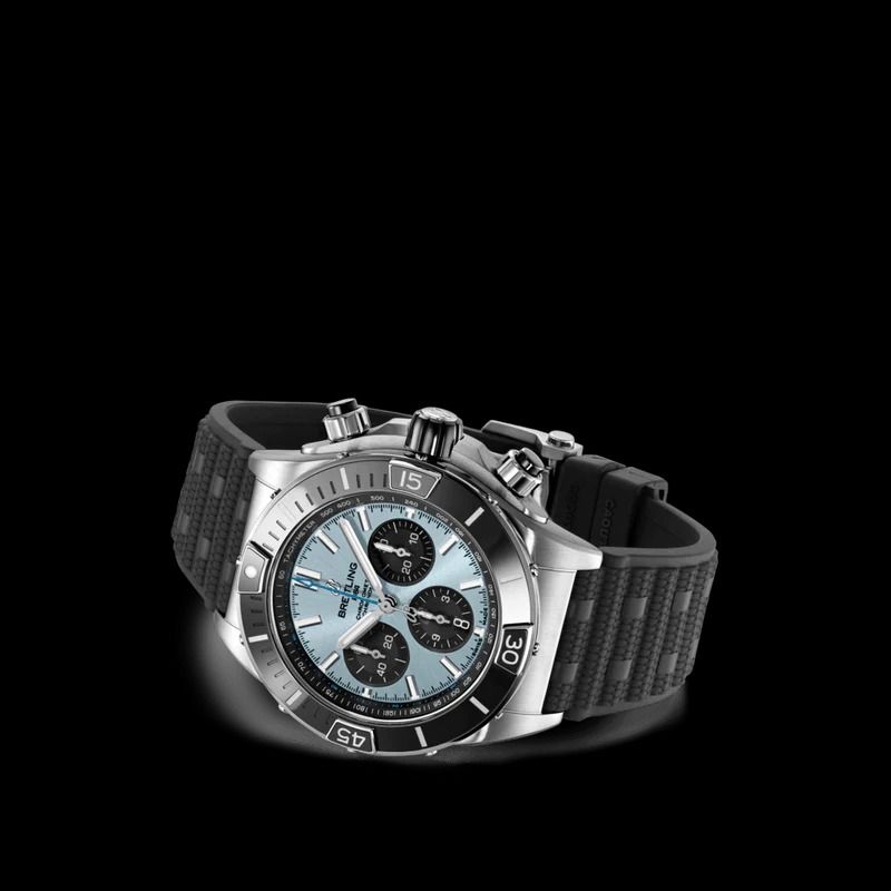 RARE BLUE FACE Breitling Super Chronomat B01 44 Luxury Watches