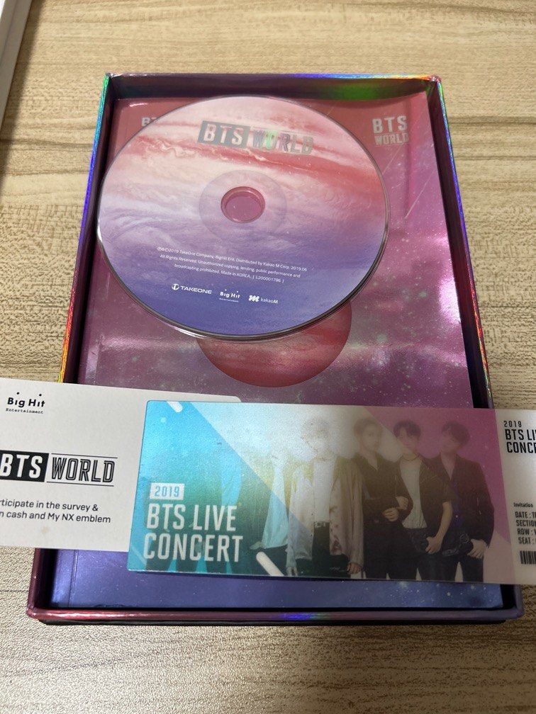 BTS albums map of the soul 7 version 4 bts world dvd cd, Hobbies & Toys