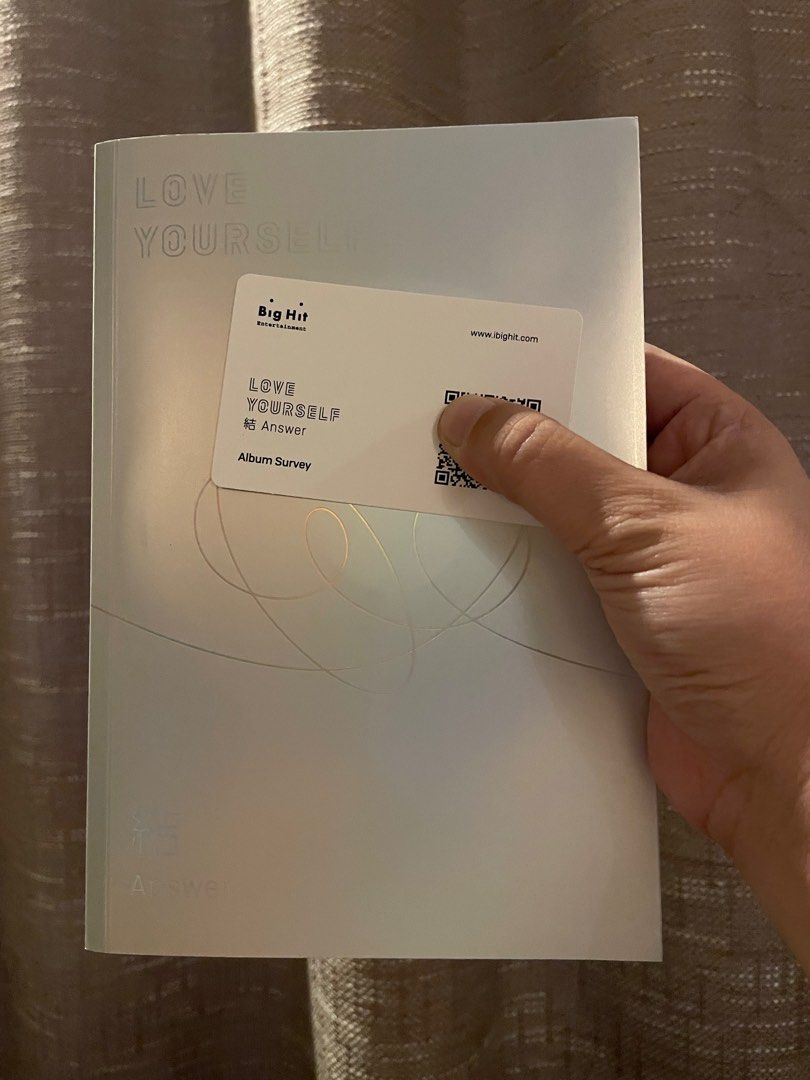 Bts Love Yourself Answer Ver L Hobbies Toys Memorabilia