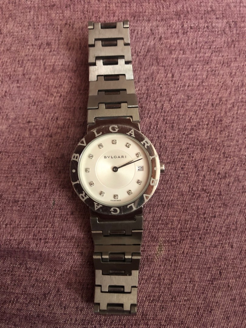 Bvlgari bb 33 ss quartz outlet l9030 fabrique en suisse price