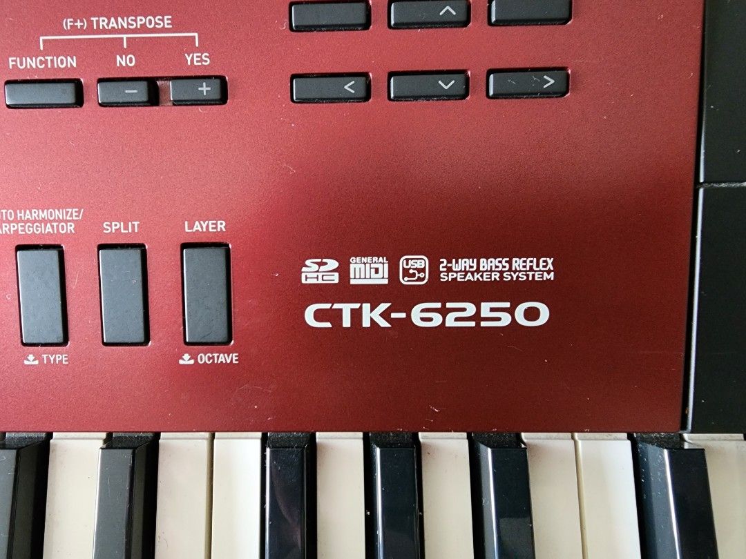 Casio keyboard ctk 2025 6250