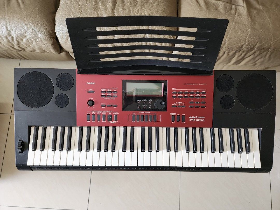 Keyboard casio ctk 6250 on sale