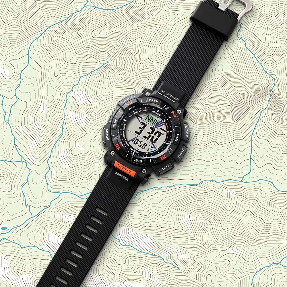 Casio Pro Trek PRG 340 1D Outdoor Climbing Digital Compass