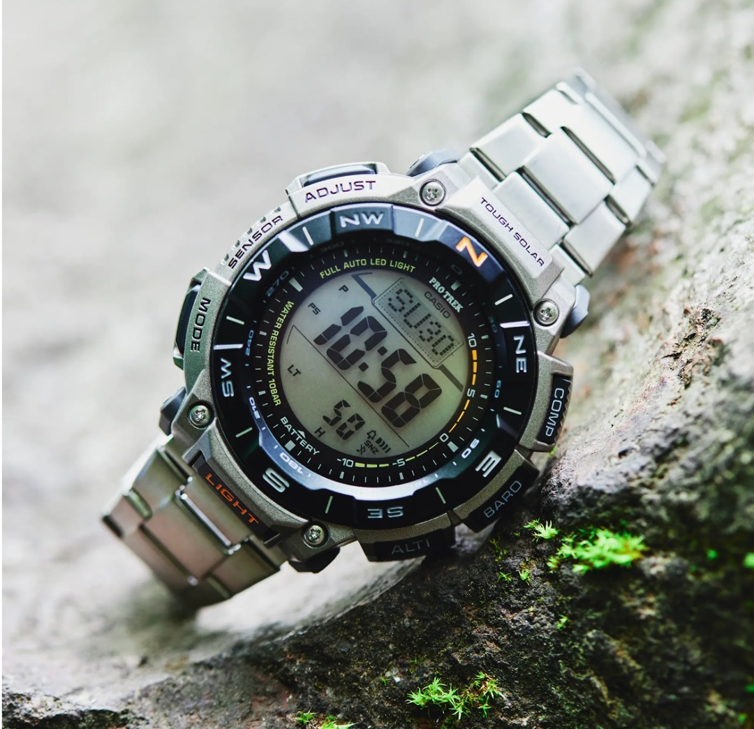 Casio Pro Trek PRG 340T 7D Solar Power Climber Line Digital