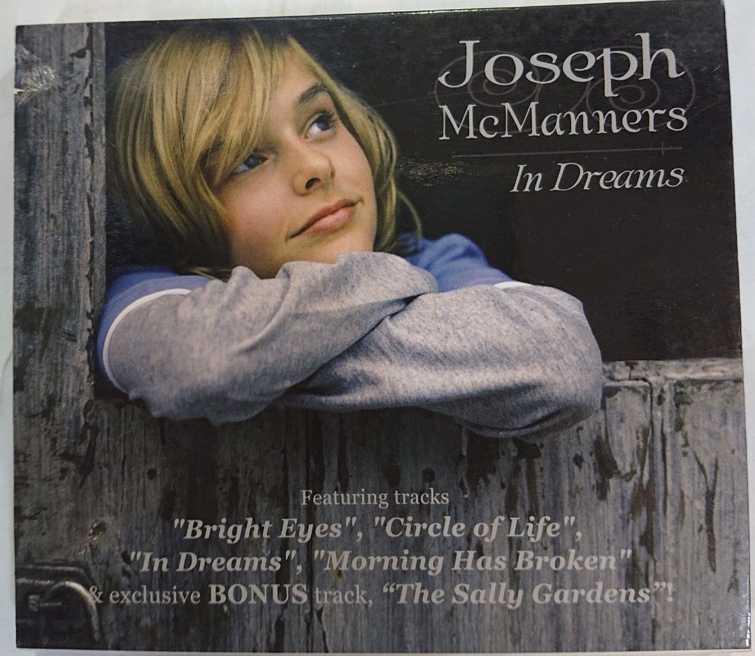 Cd Joseph-McManners in dreams, 興趣及遊戲, 音樂、樂器& 配件, 音樂