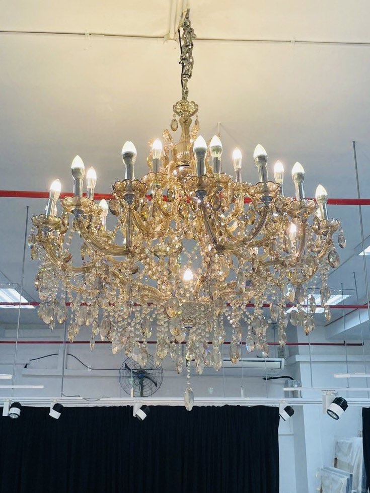 gold antique chandelier