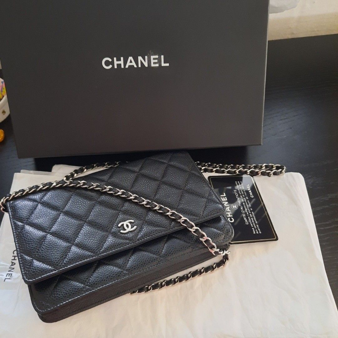 Chanel classic woc, Luxury, Bags & Wallets on Carousell