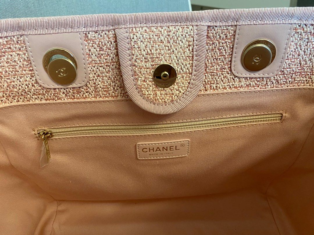 Chanel Pink Tweed Patchwork Coco Chanel Jumbo Flap Bag at 1stDibs
