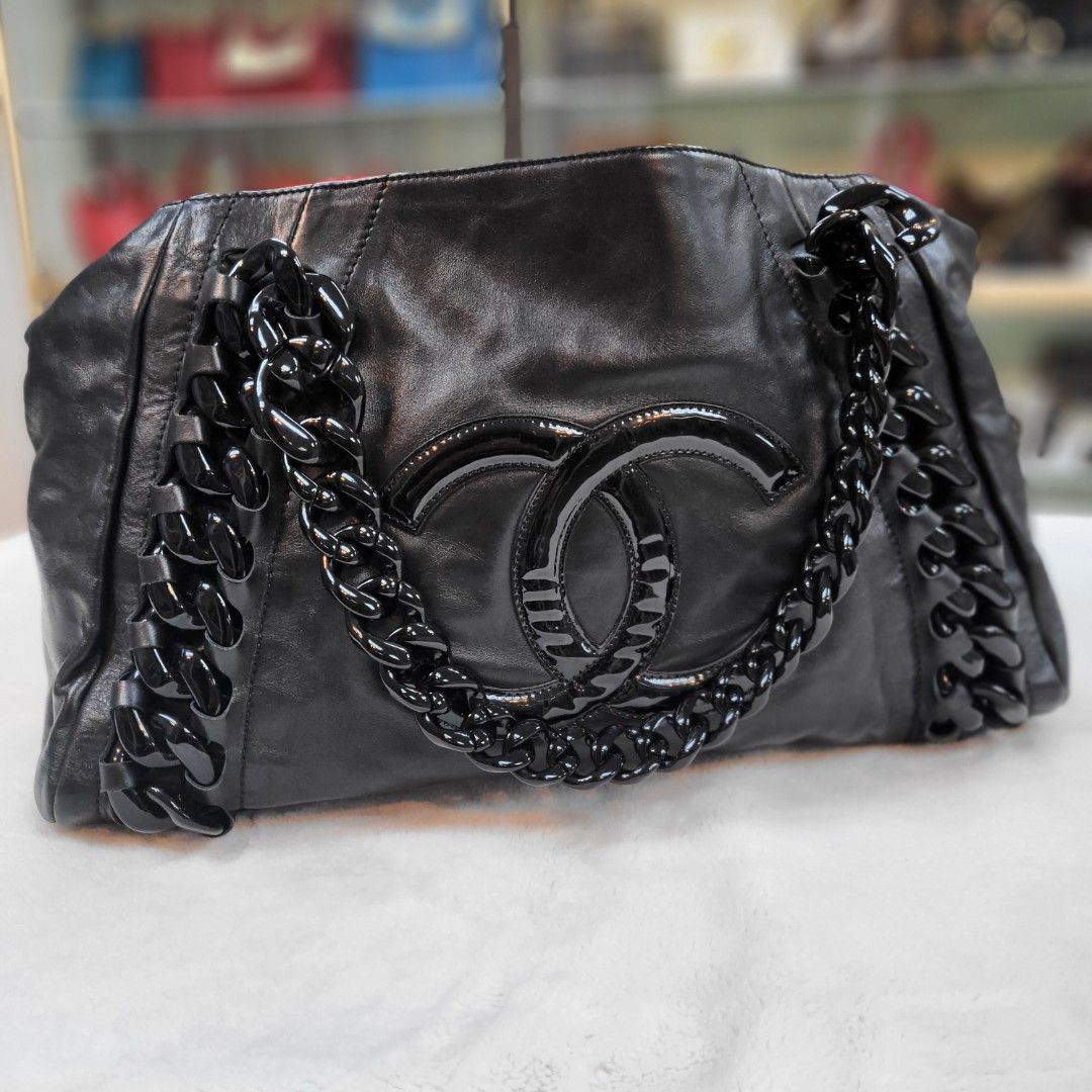 Chanel Modern Chain Rhodoid, Luxury, Bags & Wallets on Carousell