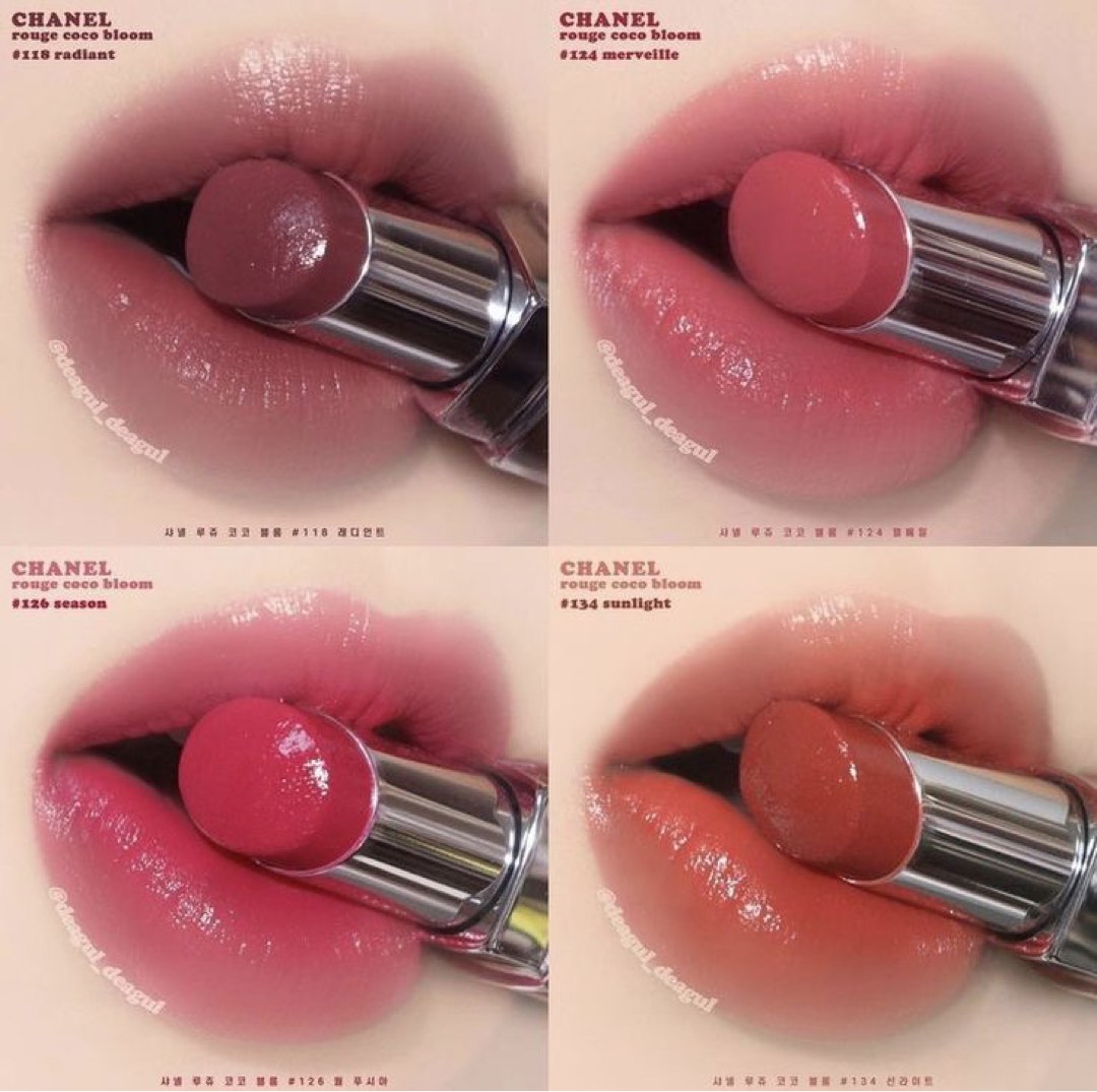 chanel rouge coco bloom lipsticks/lipbalms, Beauty & Personal Care, Face,  Makeup on Carousell