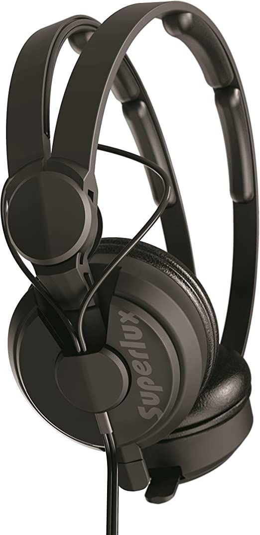 Closed Back On Ear Monitoring Headphones. Superlux HD562 Black
