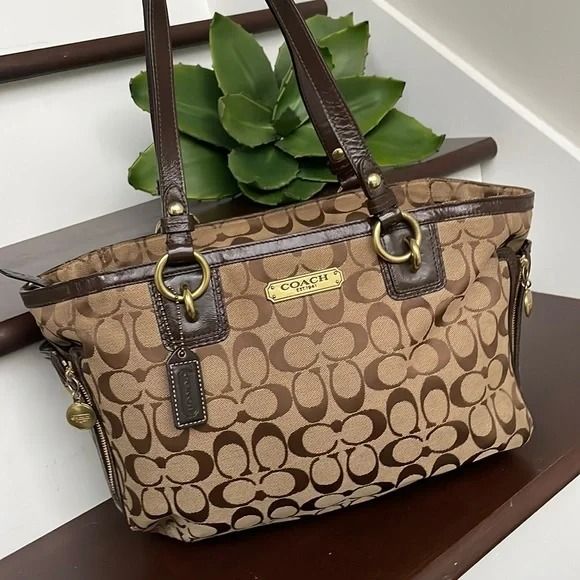 Coach genuine clearance leather handbags