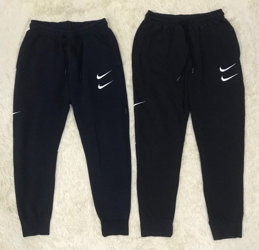 COMBO NIKE DOUBLE SWOOSH JOGGER PANTS, Men's Fashion, Bottoms, Joggers