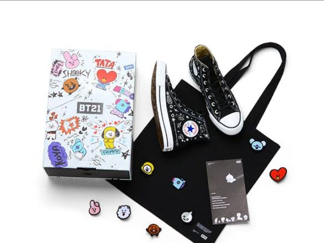 Converse X Bt21 collab Women s Fashion Footwear Shoe inserts on