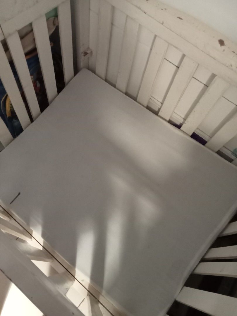 Crib with foam, Babies & Kids, Baby Nursery & Kids Furniture, Cots