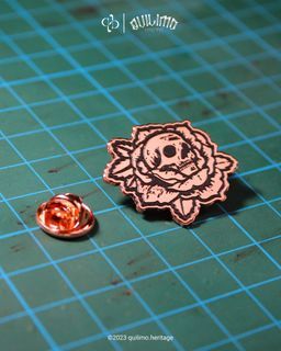 Custom Order Enamel Pin by quilimo.heritage