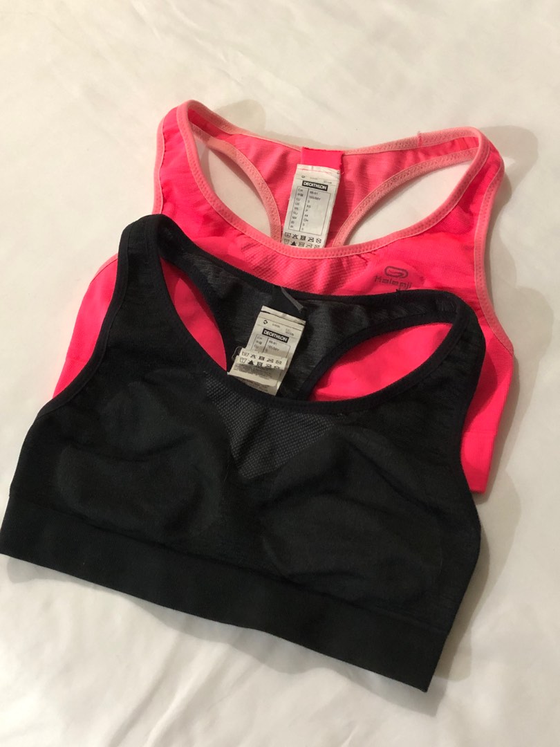 Decathlon sports bra set, Women's Fashion, Activewear on Carousell