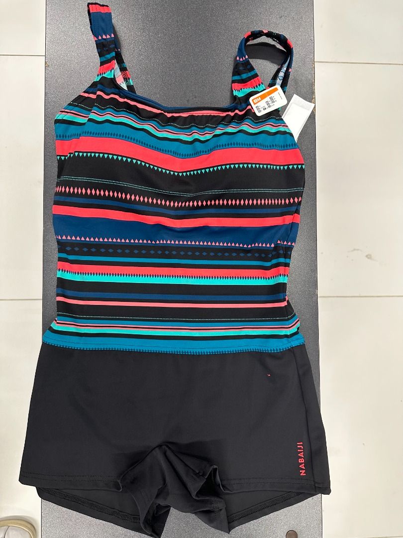 Decathlon maillot de bain femme 1 piece shorty sale