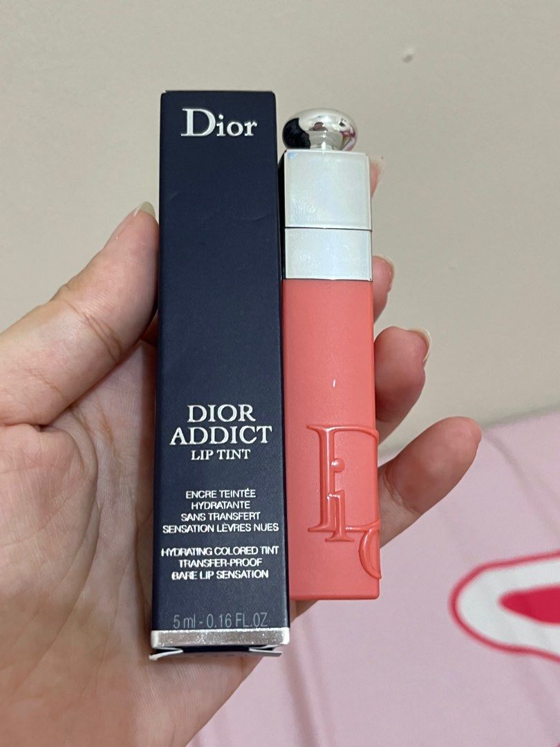 DIOR ADDICT LIP TINT NEW FORMULA 251 NATURAL PEACH, Health & Beauty