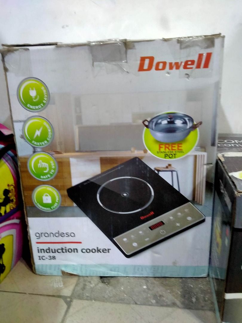 Dowell Single Burner Induction Cooker with Stainless Steel POT Model