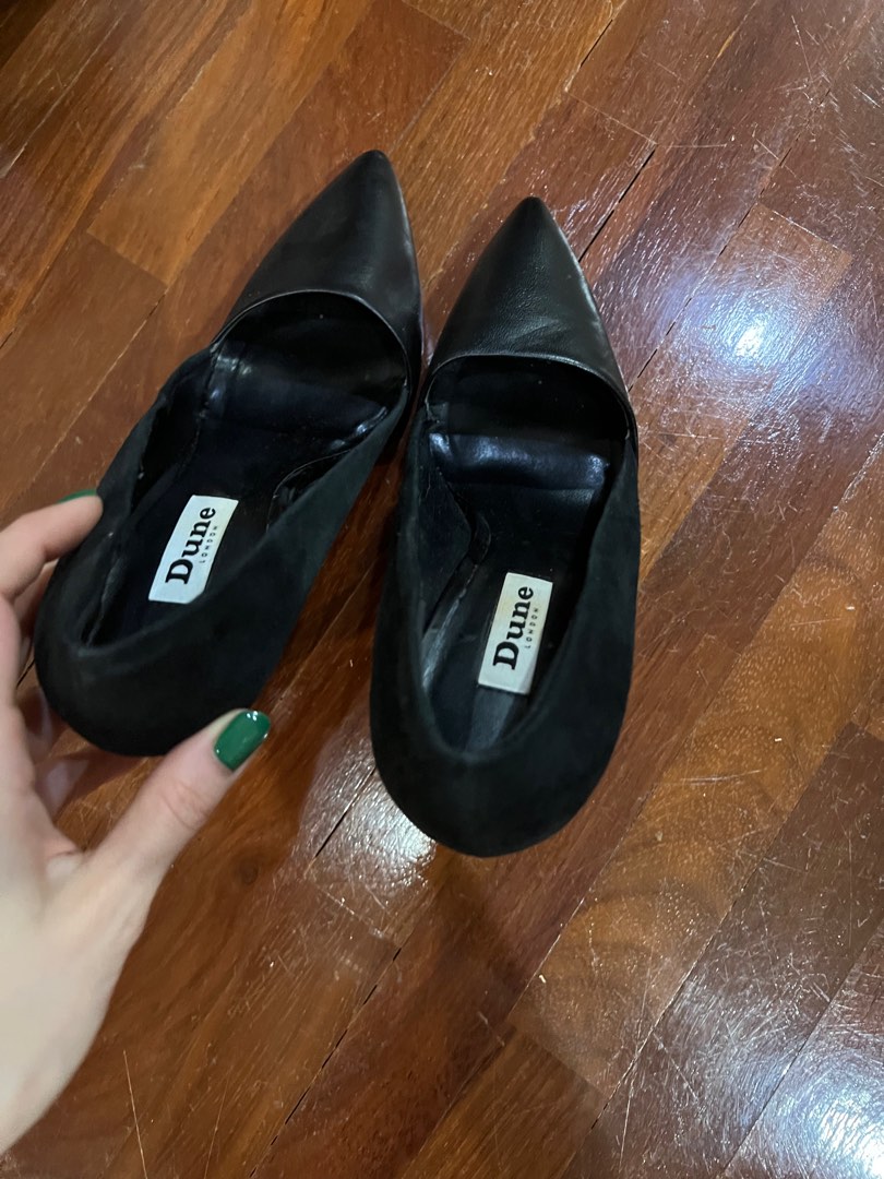 DUNE 4 inches heels — classic for work/ party — real leather, Women's